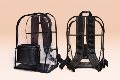 See through french bag hot sale