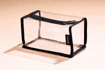KACASE PROFESSIONAL CLEAR MAKEUP CASE SMALL TRANSPARENT